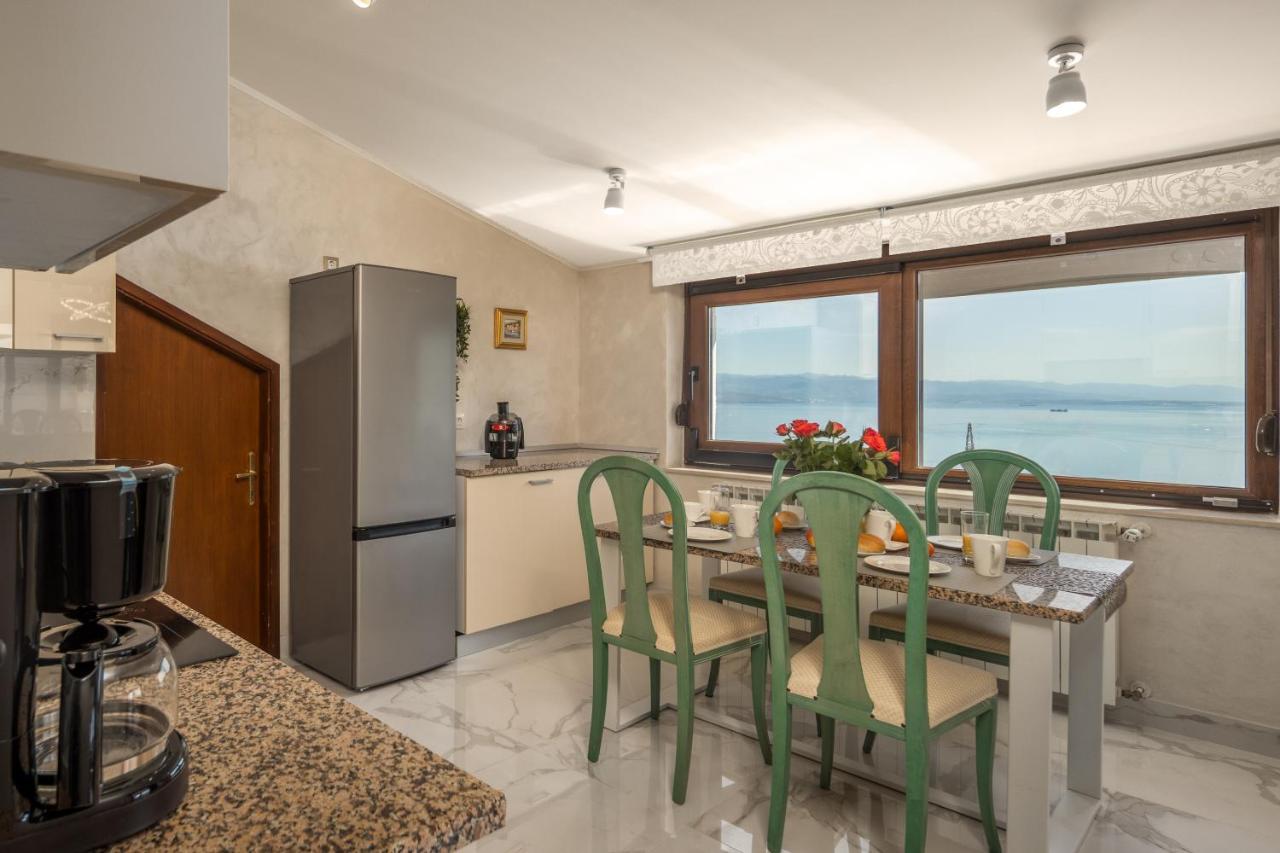 Villa Adriatic, Apartment Enio With Swimming Pool, Panoramic Sew View, Free Parking Ičići Exteriér fotografie