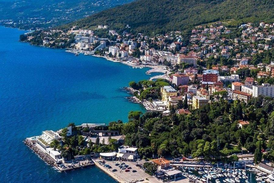 Villa Adriatic, Apartment Enio With Swimming Pool, Panoramic Sew View, Free Parking Ičići Exteriér fotografie