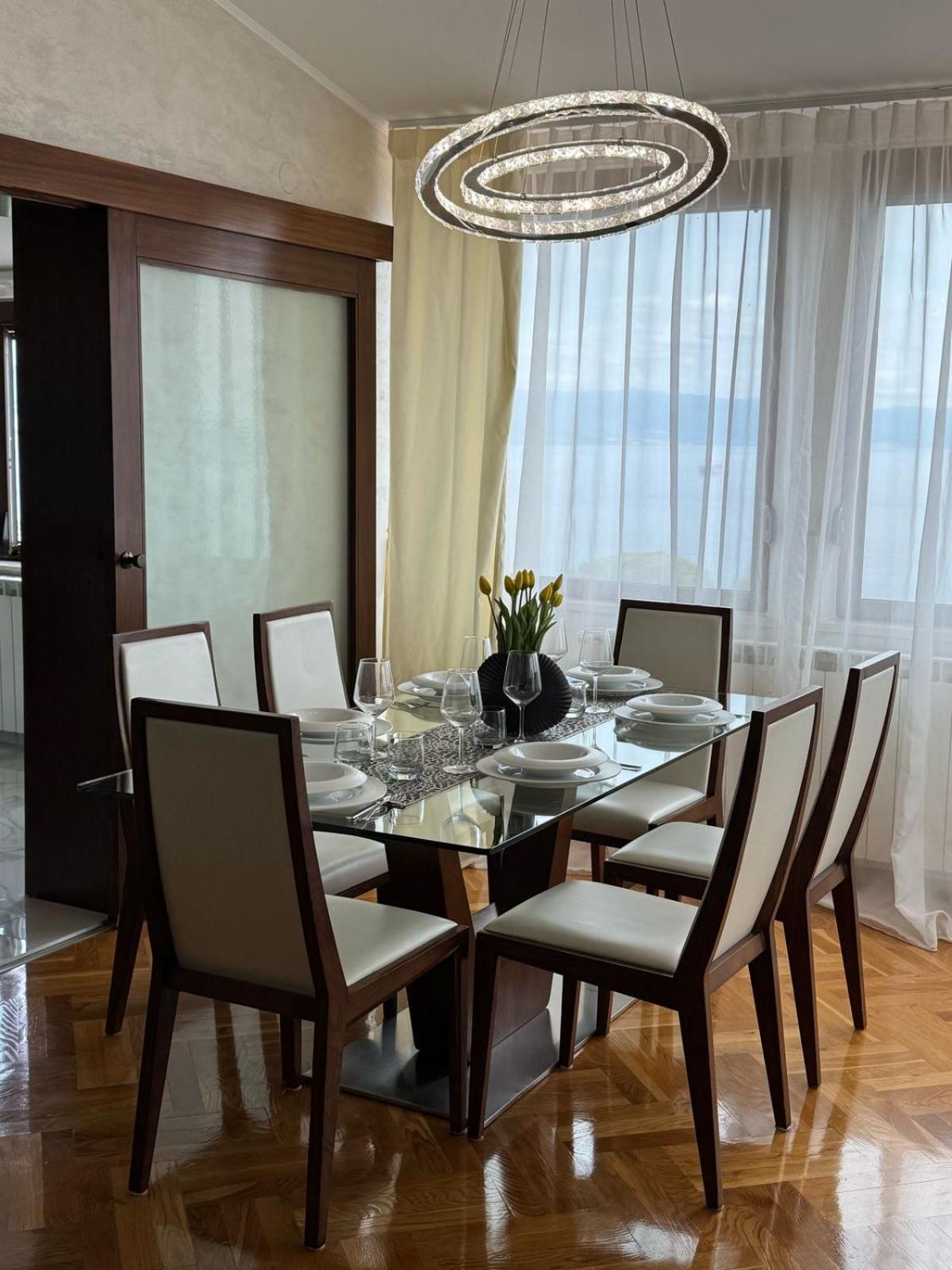 Villa Adriatic, Apartment Enio With Swimming Pool, Panoramic Sew View, Free Parking Ičići Exteriér fotografie